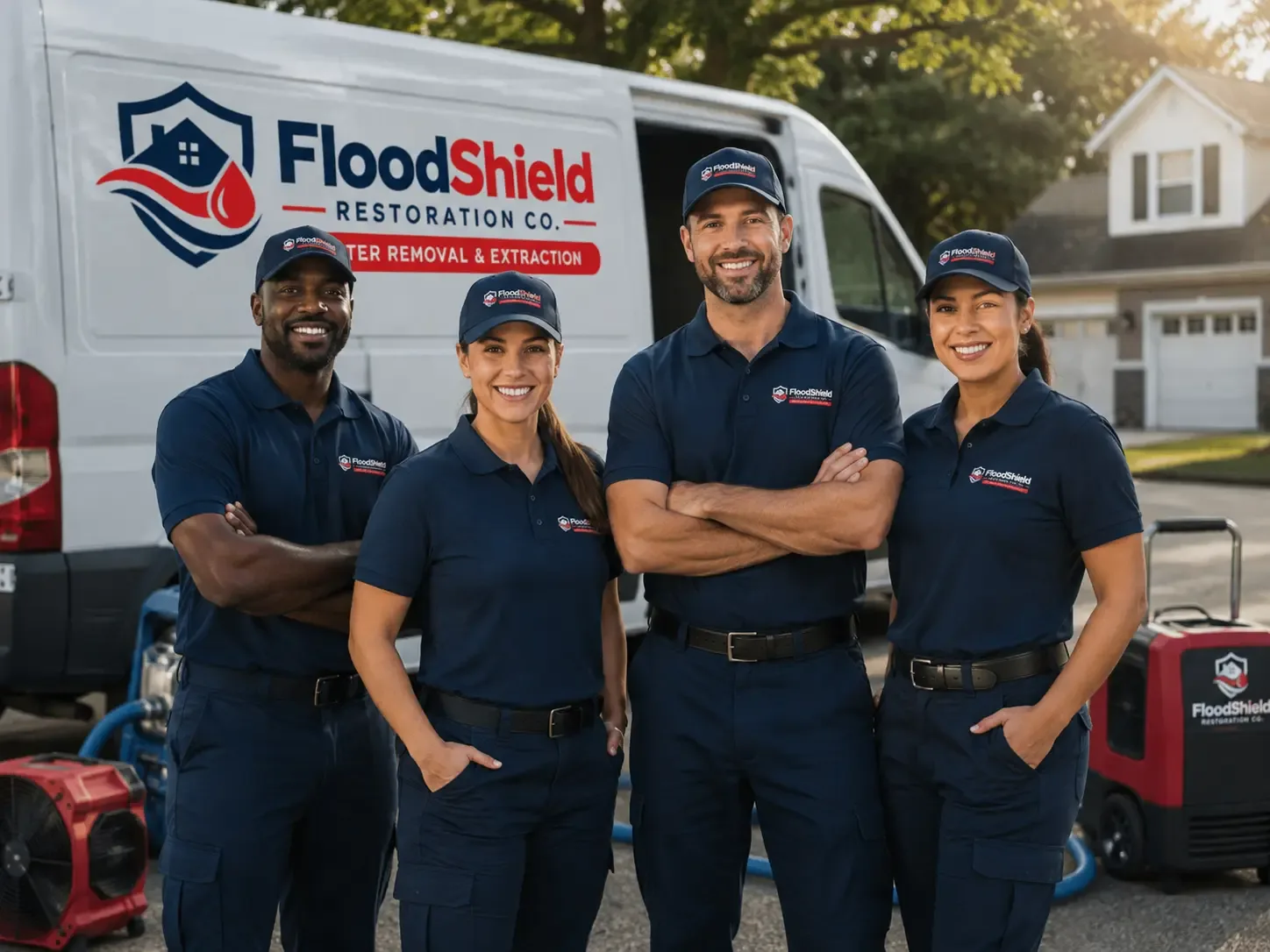 Flood Damage Restoration company in Dille, WV